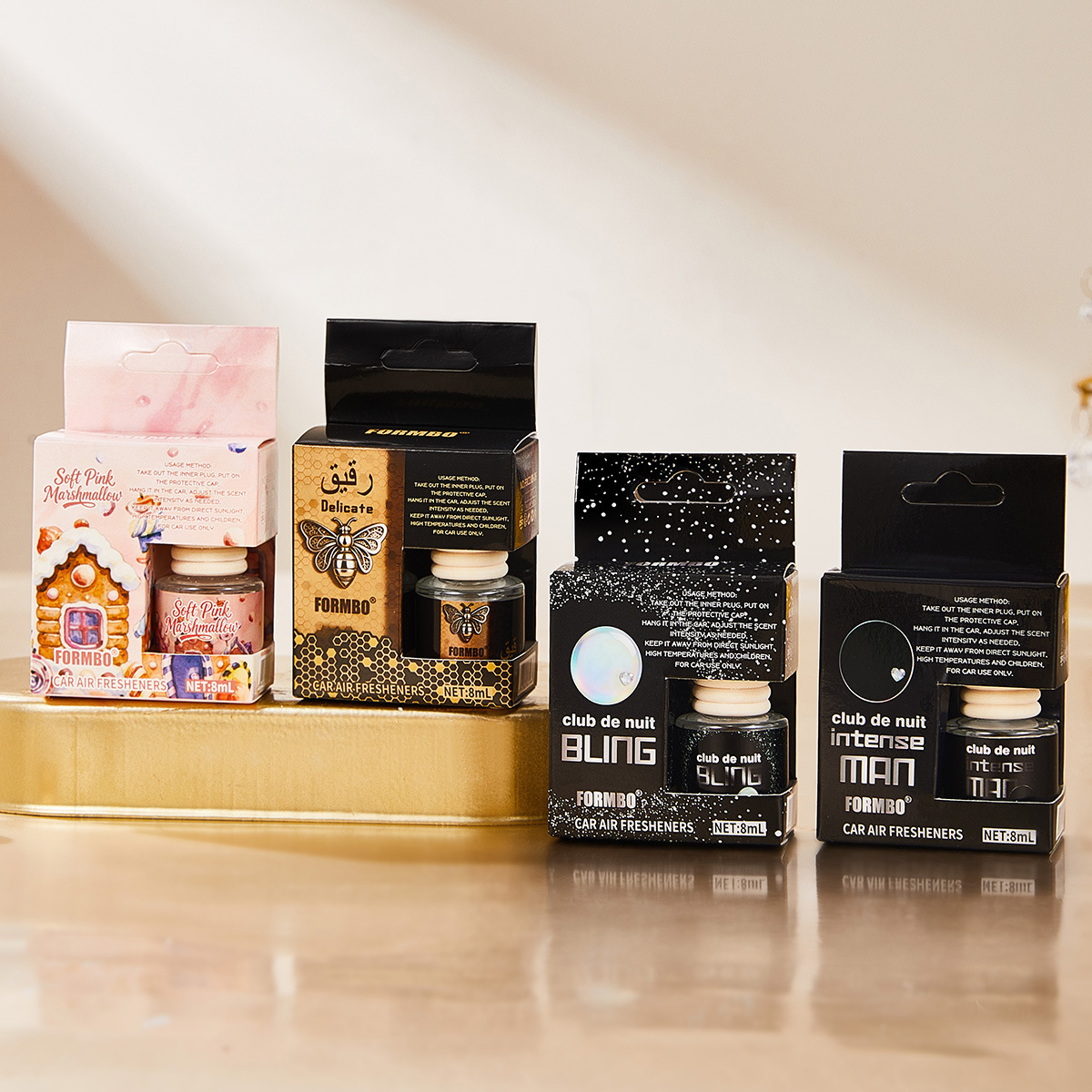 Perfume Aqua Fragrance - Pengharum Mobil Gantung Tali, Tersedia 4