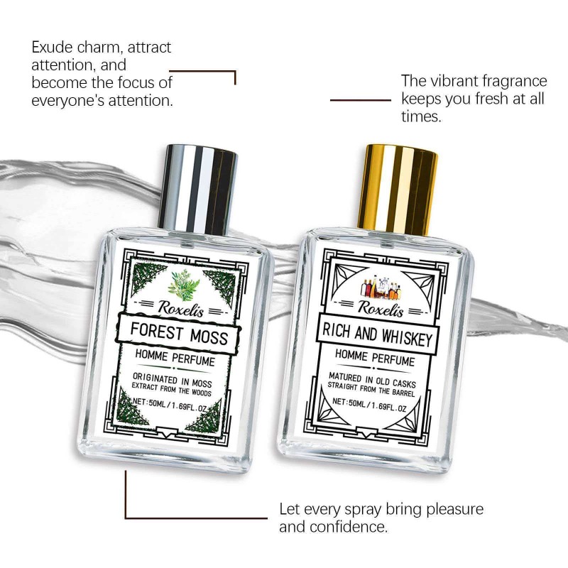 Perfume Fragrance Levels - Parfum Aroma Wiski Roxelis 50ml Memancarkan