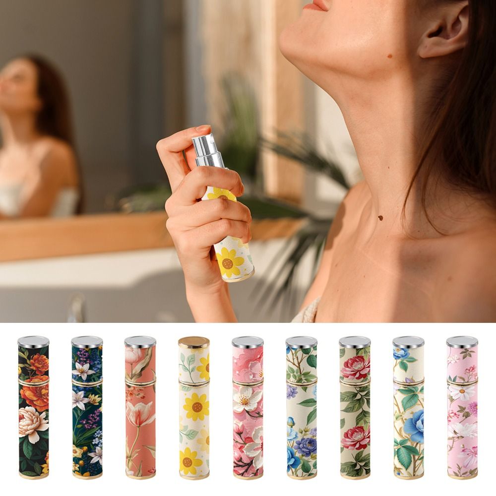 Perfume Fragrance Mist - Botol Parfum Kulit PU Fashion 10ml