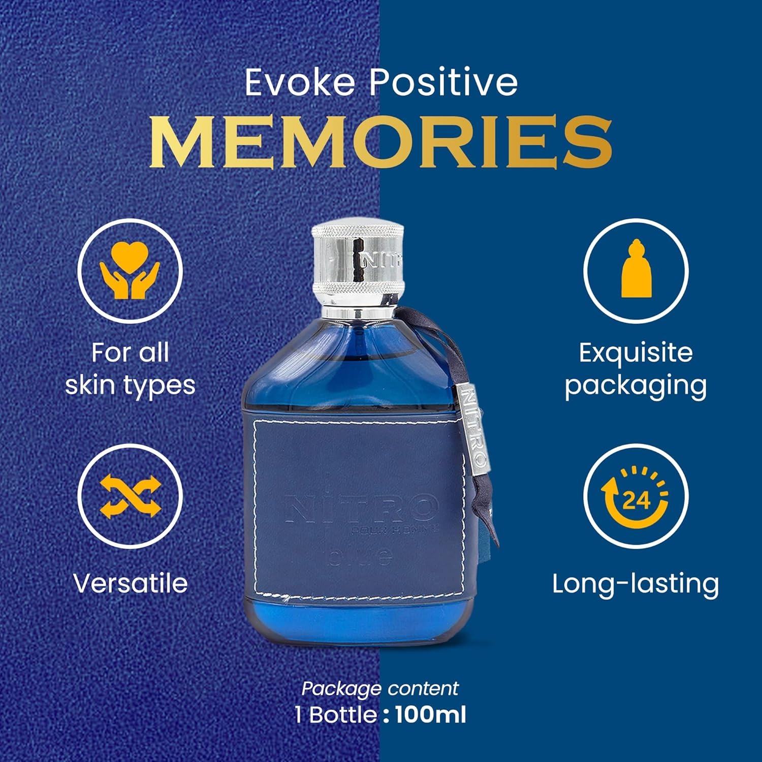 Dumont Nitro Blue - Aroma Sega - Fragrance Perfume For Man ulasan dan harga