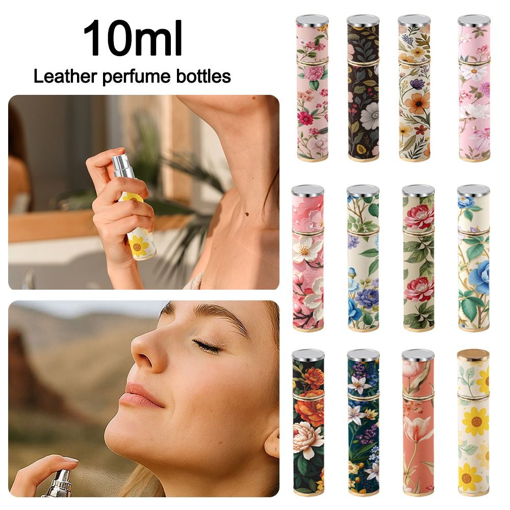 Botol Parfum Kulit PU Fashion  - Perfume Fragrance Mist ulasan dan harga