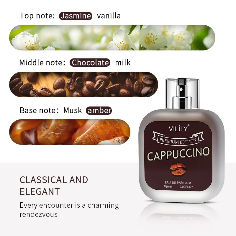 60Ml Cokelat Cappuccino Eau De - Perfume Fragrance Mist ulasan dan harga