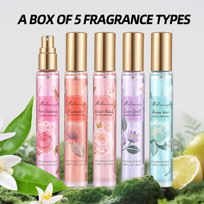 5pcs Set Hadiah Parfum Wanita  - Perfume Fragrance Mist ulasan dan harga