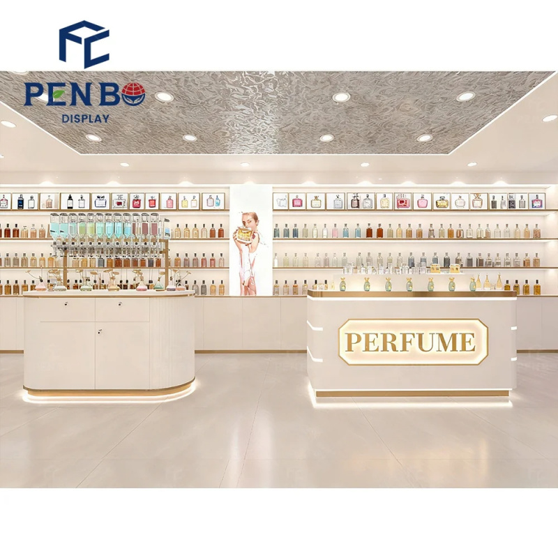 Lemari Pajangan Parfum Bercaha - Perfume Fragrance Shop ulasan dan harga