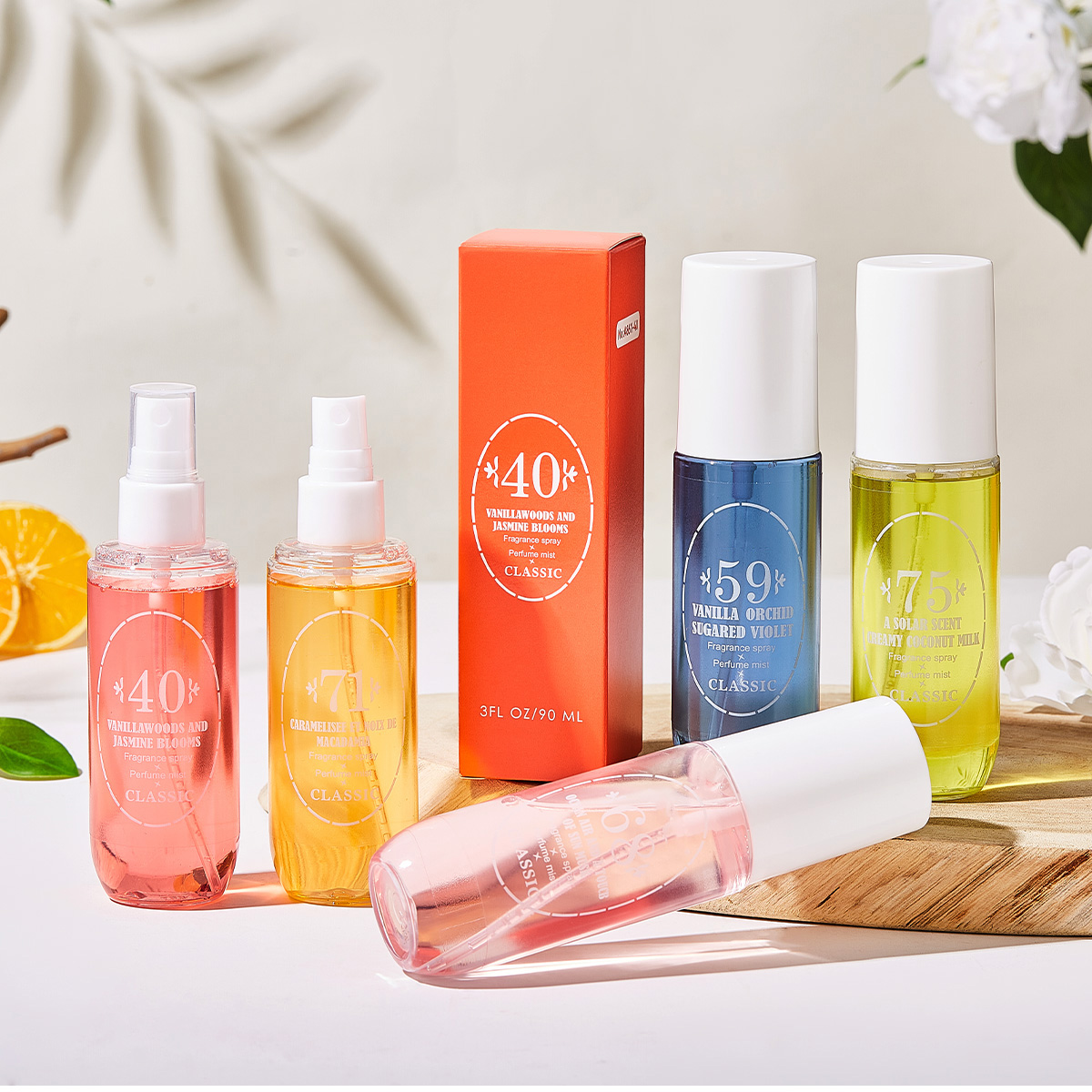 Parfum Mist Body Spray 5 Aroma - Perfume Fragrance Mist ulasan dan harga