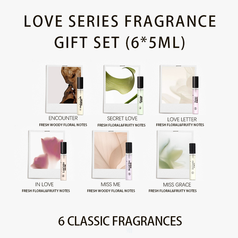 HOPE CHRISTINE Love 6pcs Set H - Perfume Aqua Fragrance ulasan dan harga