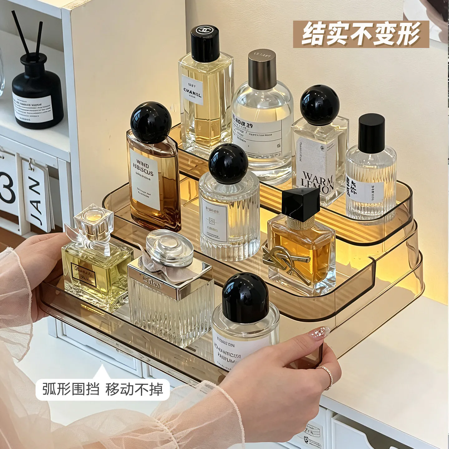 Rak Penyimpanan Parfum Premium - Perfume Fragrance Levels ulasan dan harga
